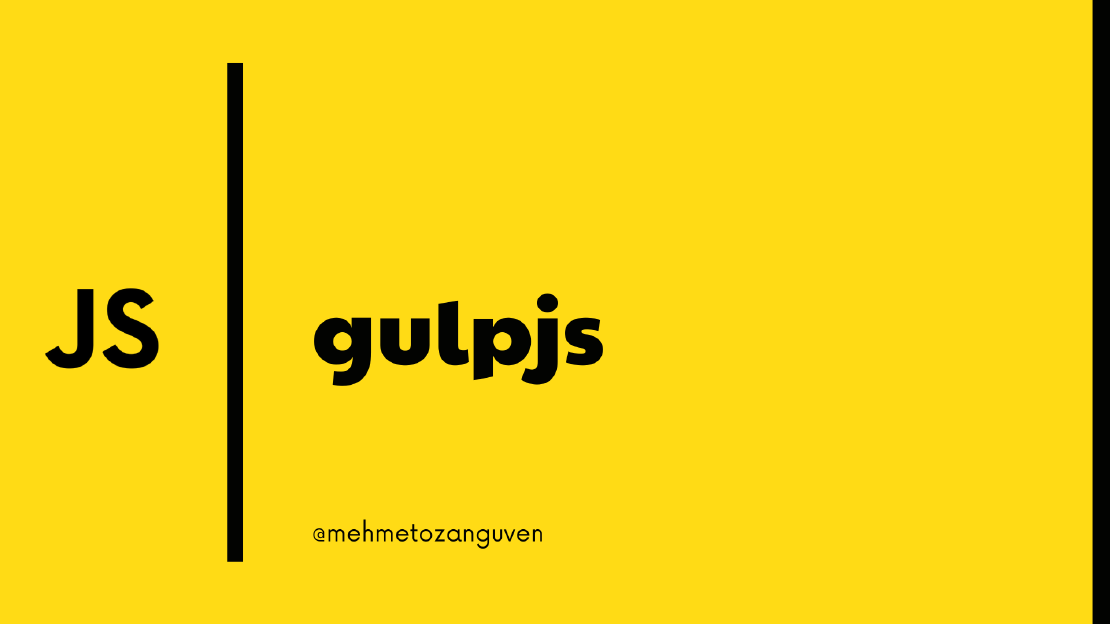 gulpjs for backend developers