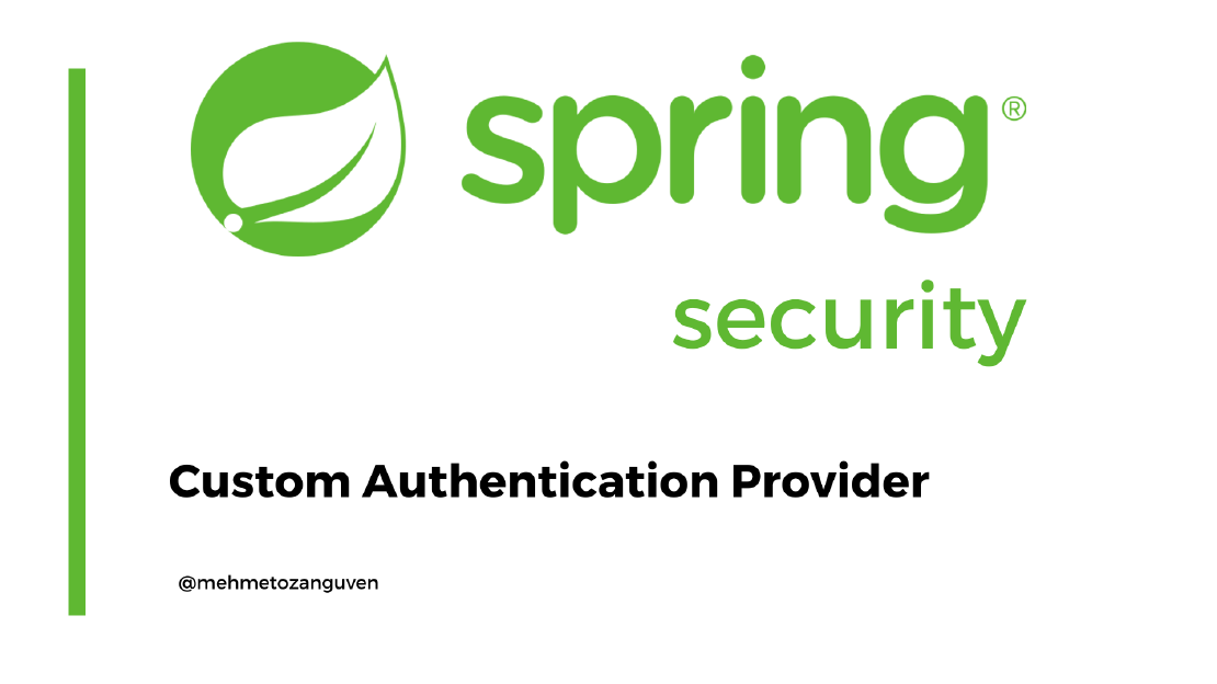 Spring Security -- 4) Implementing Custom Authentication Provider